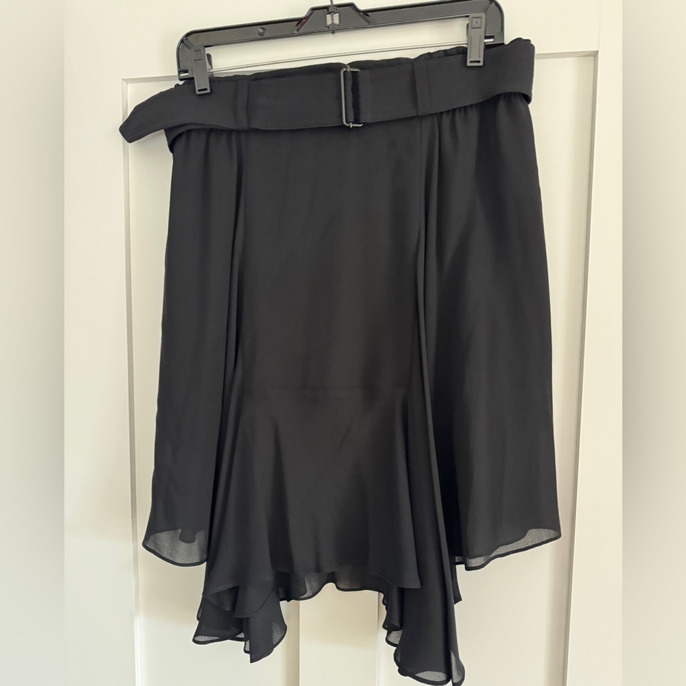 NWT A.L.C. Black Mini Skirt with Belt